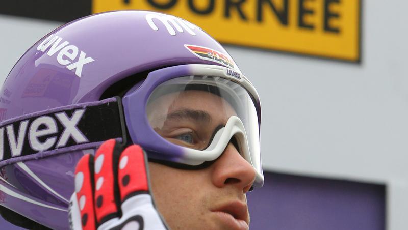 Training statt Skiflug-Weltcup: Martin Schmitt. Training statt Skiflug-Weltcup: Martin Schmitt.