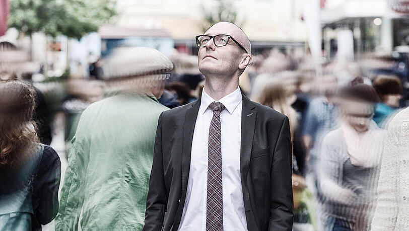 Ein Theologe, der nicht immer konform geht mit all dem, was die Kirche anbelangt: Markus Grimm. Ein Theologe, der nicht immer konform geht mit all dem, was die Kirche anbelangt: Markus Grimm.