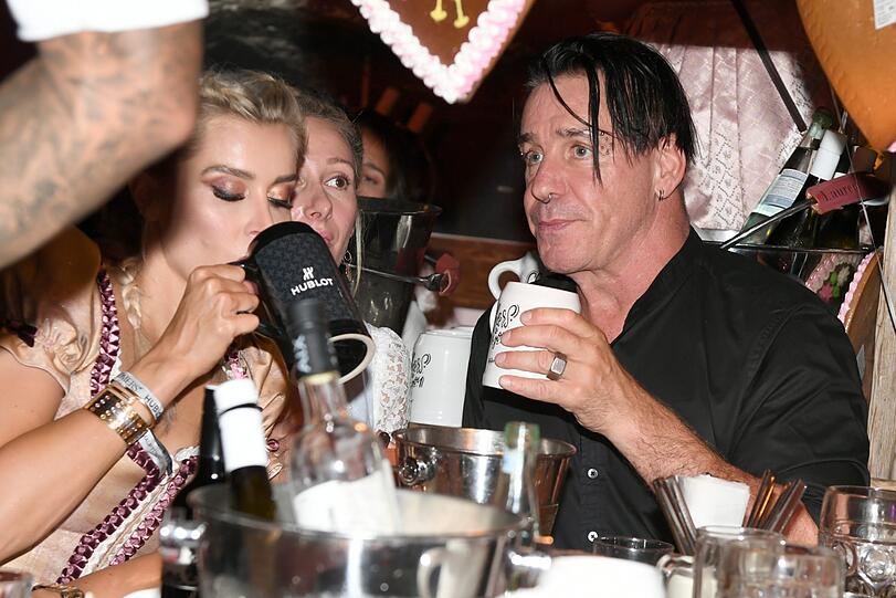 Till Lindemann und Verena Kerth