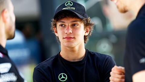 Der 17-jährige Andrea Kimi Antonelli fährt aktuell in der Formel 2.