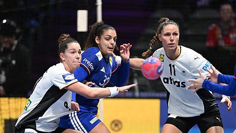 Wichtigste Stützen in der Abwehr: Emily Vogel (l) und Xenia Smits.