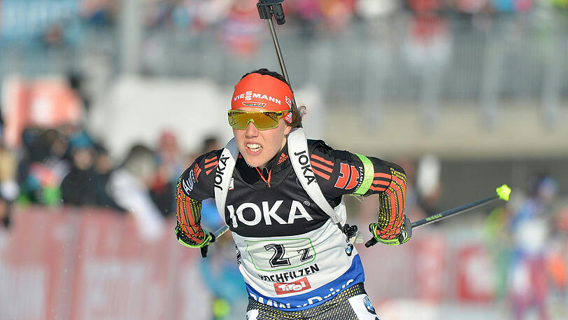 Laura Dahlmeier & Co. triumphieren in der Mixed-Staffel.