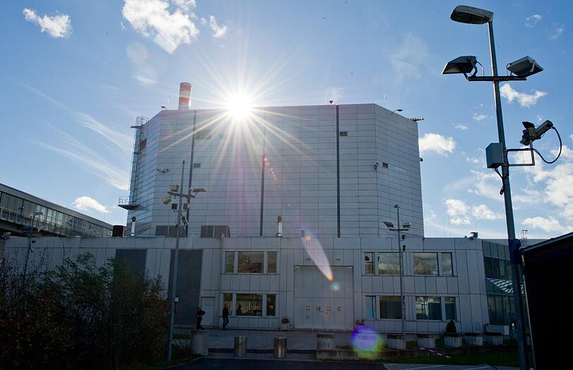 Der Forschungsreaktor FRM II der Technischen Universität (TU) München.