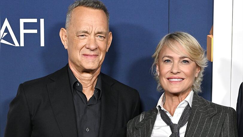 Tom Hanks und Robin Wright bei ihrem gemeinsamen Auftritt in Los Angeles.