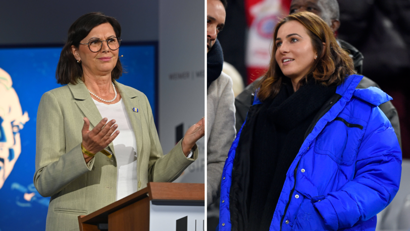 Ilse Aigner schwärmt von Lisa Müller und heißt sie in ihren Reihen willkommen. Was hat es damit auf sich?