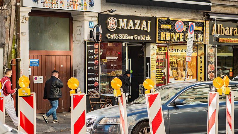 Baustellen und viel Kleingewerbe prägen aktuell das Südliche Bahnhofsviertel. Das wird sich aber ändern.