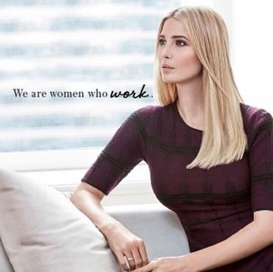 Ivanka Trump ist eine Geschäftsfrau.