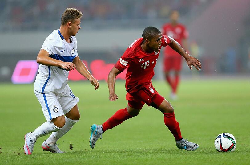 Douglas Costa überzeugte auch bei seinem zweiten Auftritt für die Bayern.