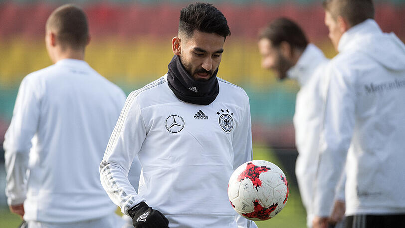 Ilkay Gündogan steht im Länderspiel gegen England am Freitagabend in London vor seinem Comeback in der deutschen Nationalmannschaft.
