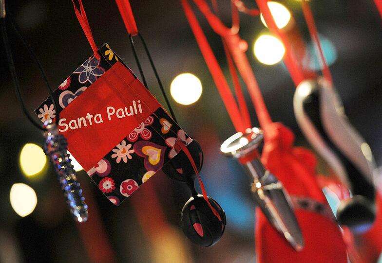 Zur festlichen Einstimmung wird in Santa Pauli vorgesorgt.