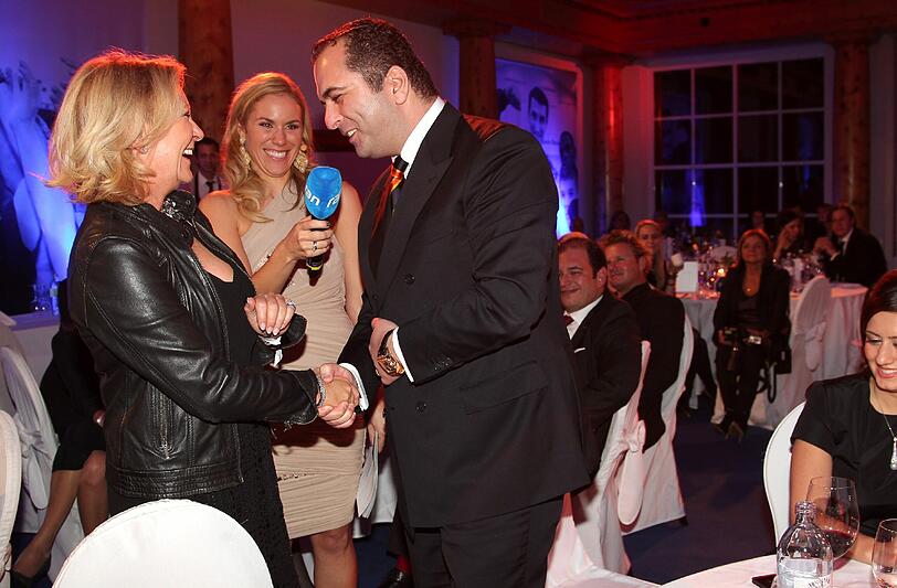 Sabine Christiansen, Alirezc Roodsari.