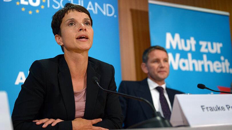 Werden keine Freunde mehr: Frauke Petry und Björn Höcke.