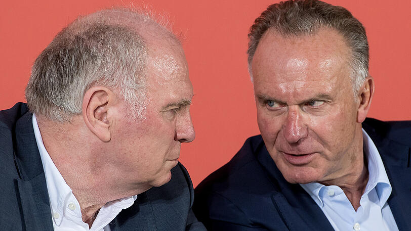 Waren in der Vergangenheit nicht immer einer Meinung: Uli Hoeneß (l.) und Karl-Heinz Rummenigge