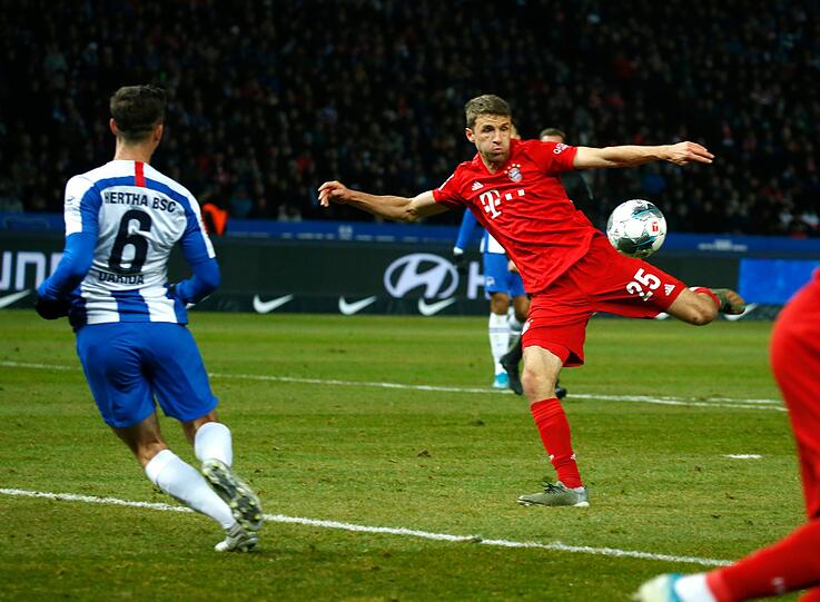 Flanke Perisic, Tor Müller &ndash;   1:0 für Bayern.