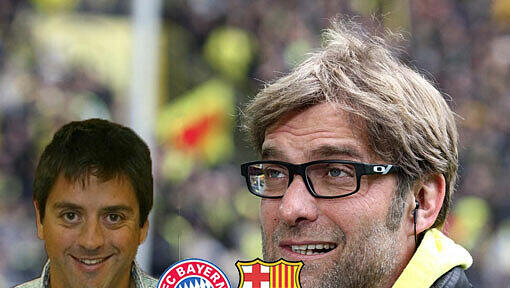 Roger Torelló ist Barca-Reporter bei „El Mundo Deportivo“. Hier schreibt er jetzt regelmäßig über das Champions-League-Halbfinale gegen Bayern. Diesmal über Klopps Hinterteil, dass auch bei Barca Gespräch ist. Roger Torelló ist Barca-Reporter bei „El Mundo Deportivo“. Hier schreibt er jetzt regelmäßig über das Champions-League-Halbfinale gegen Bayern. Diesmal über Klopps Hinterteil, dass auch bei Barca Gespräch ist.