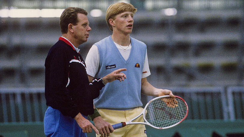 "Boris war kein Trainings-Weltmeister", sagt Günther Bosch über Becker, den er 1985 zum Triumph in Wimbledon geführt hat.