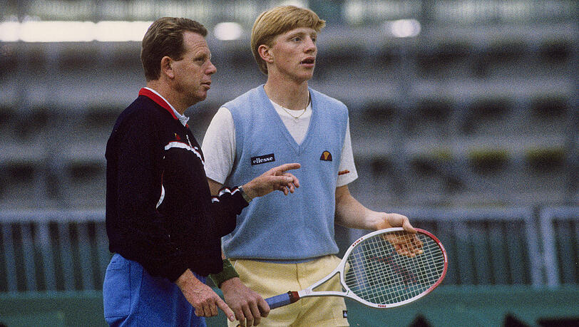 "Boris war kein Trainings-Weltmeister", sagt Günther Bosch über Becker, den er 1985 zum Triumph in Wimbledon geführt hat. "Boris war kein Trainings-Weltmeister", sagt Günther Bosch über Becker, den er 1985 zum Triumph in Wimbledon geführt hat.