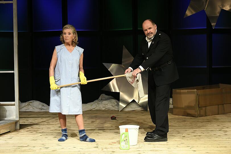 Jutta Speidel und August Schmölzer