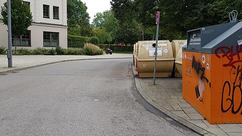 Schlechte Sicht in der Kurve.