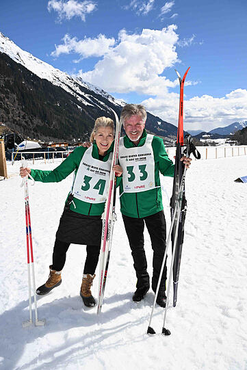Nick Wilder mit Frau Christine Mayn
