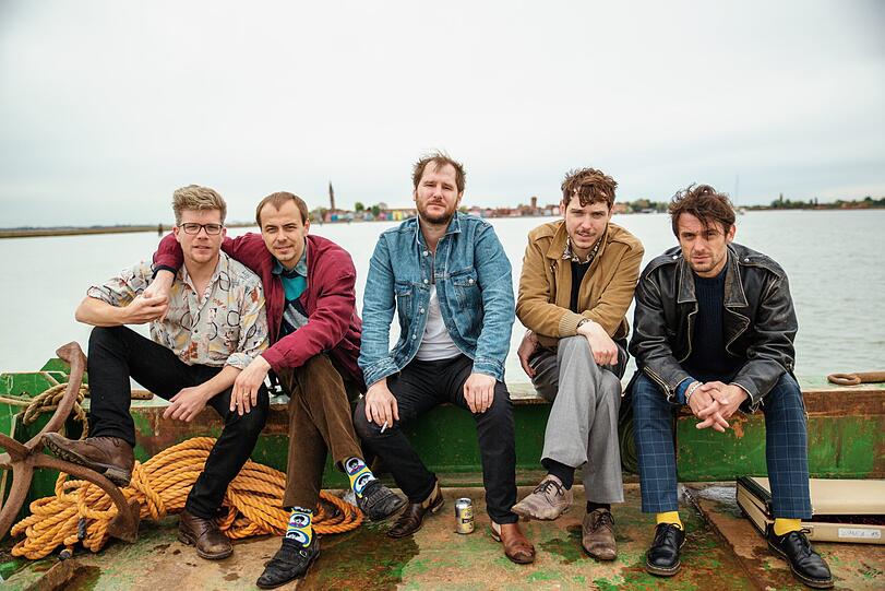 Die österreichische Band Wanda.