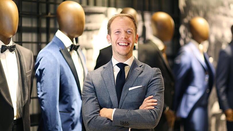 David Thomas ist Abteilungsleiter von Hirmer Design in München und der kreative Kopf hinter der Aktion "Kauf lokal".