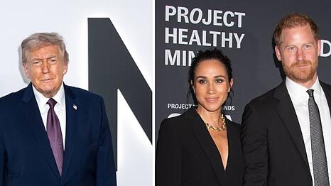 Donald Trump hat bereits einige Mal &ouml;ffentlich &uuml;ber die Sussexes gel&auml;stert.