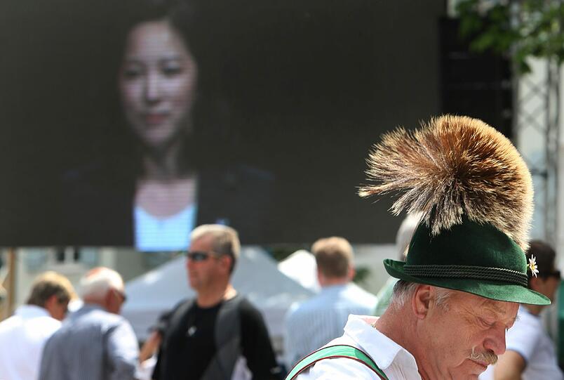 Auch Gamsbärte werden zur Wiesnzeit häufig verpfändet.