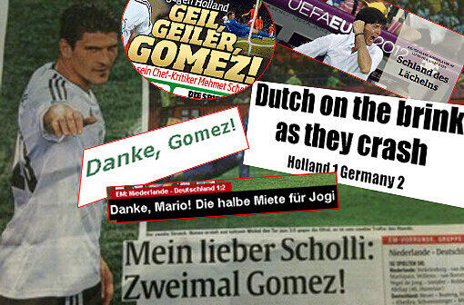 "Super-Gomez" und "Super-Mario" - so titelt die internationale Presse zum 2:1-Sieg der deutschen Nationalelf. Die Pressestimmen zum Durchklicken