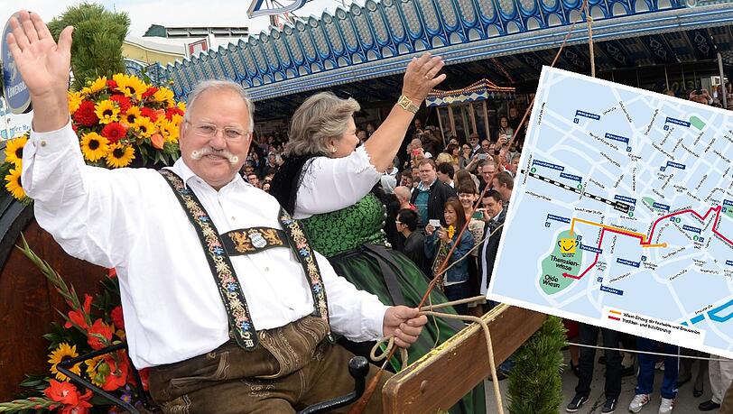 Auch in diesem Jahr wird Wiggerl Hagn wieder beim festlichen Einzug der Wiesn-Wirte dabei sein. Diese Strecken werden dafür zum Auftakt des Oktoberfestes gesperrt. Auch in diesem Jahr wird Wiggerl Hagn wieder beim festlichen Einzug der Wiesn-Wirte dabei sein. Diese Strecken werden dafür zum Auftakt des Oktoberfestes gesperrt.