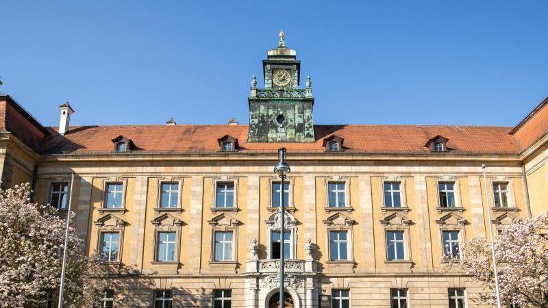 Außenansicht vom Landgericht und Amtsgericht Schweinfurt. Foto: Daniel Karmann/Archivbild