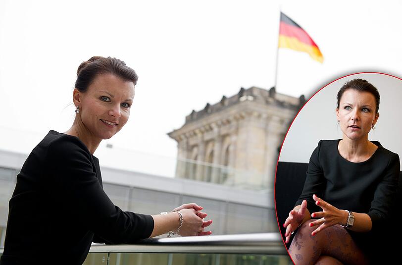 Jana Schimke (CDU) ist Politikwissenschaftlerin aus Cottbus