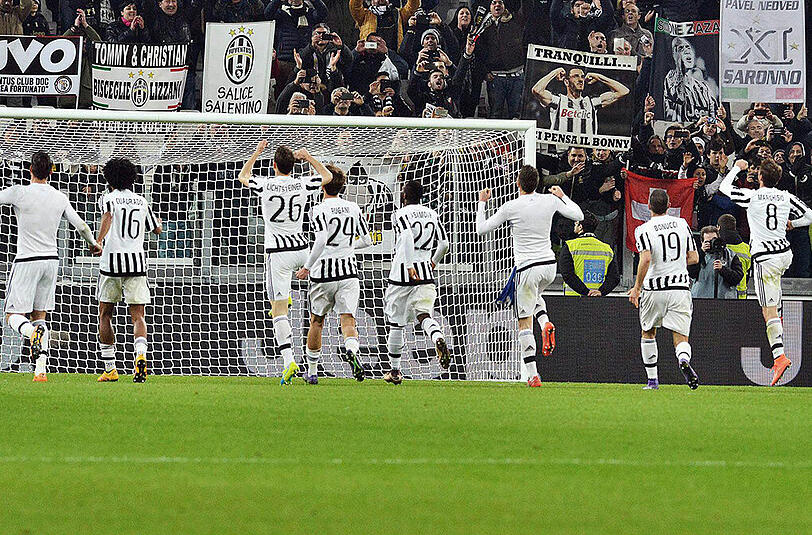 Juventus Turin gibt sich selbstbewusst vor dem Duell mit den Bayern.