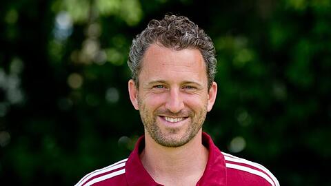 Der damalige Co-Trainer des 1. FC Nürnberg, Roger Stilz, beim Fototermin 2014.
