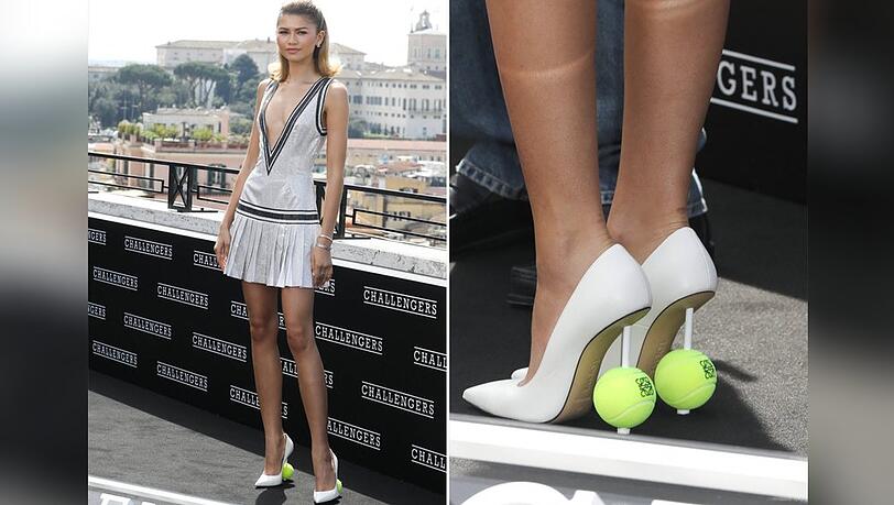 Zendaya beim "Challengers"-Fototermin in Rom.
