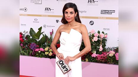 Collien Fernandes beim Deutschen Filmpreis in Berlin.