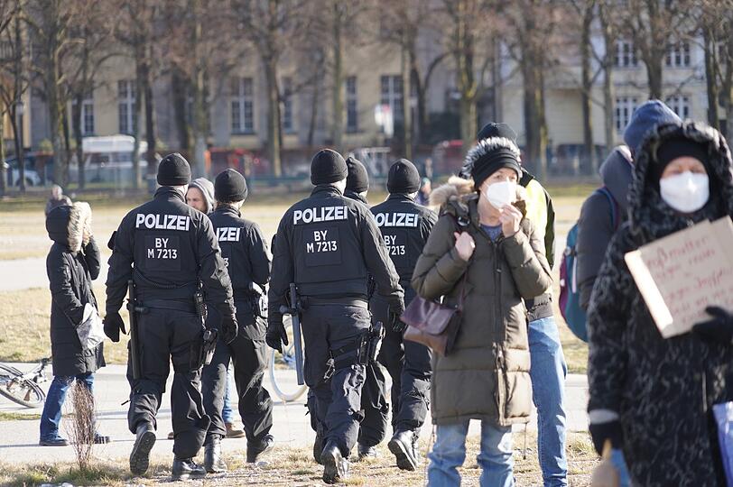 Die Polizei musste nicht eingreifen.