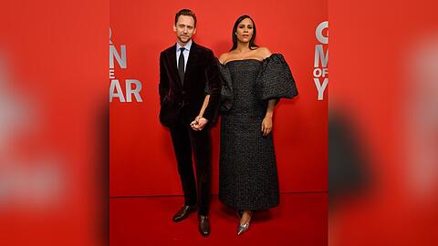 Tom Hiddleston und Zawe Ashton bei den "GQ Men of the Year Awards 2025".