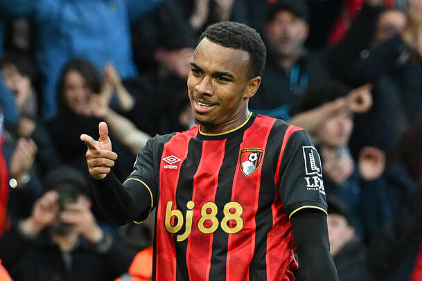 Junior Kroupi feierte beim AFC Bournemouth in der vergangenen Saison seinen großen Durchbruch. Junior Kroupi feierte beim AFC Bournemouth in der vergangenen Saison seinen großen Durchbruch.
