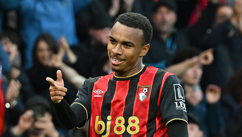 Junior Kroupi feierte beim AFC Bournemouth in der vergangenen Saison seinen großen Durchbruch. Junior Kroupi feierte beim AFC Bournemouth in der vergangenen Saison seinen großen Durchbruch.