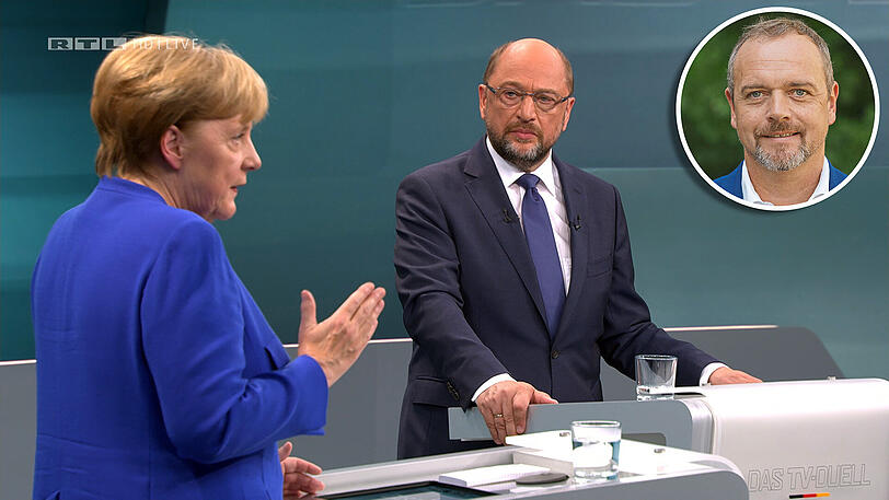 Harmonie im Duell - ein Fehler, der nicht den Kandidaten anzulasten ist, meint AZ-Chefredakteur Michael Schilling.