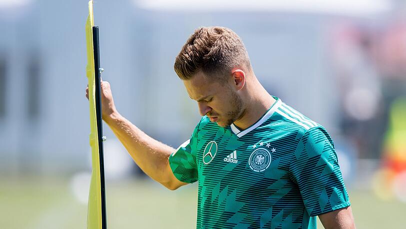 Nachdenklicher Bayern-Profi: Joshua Kimmich, hier bei der deutschen Nationalmannschaft.