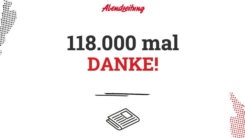 118.000 mal DANKE, liebe Leserinnen und Leser