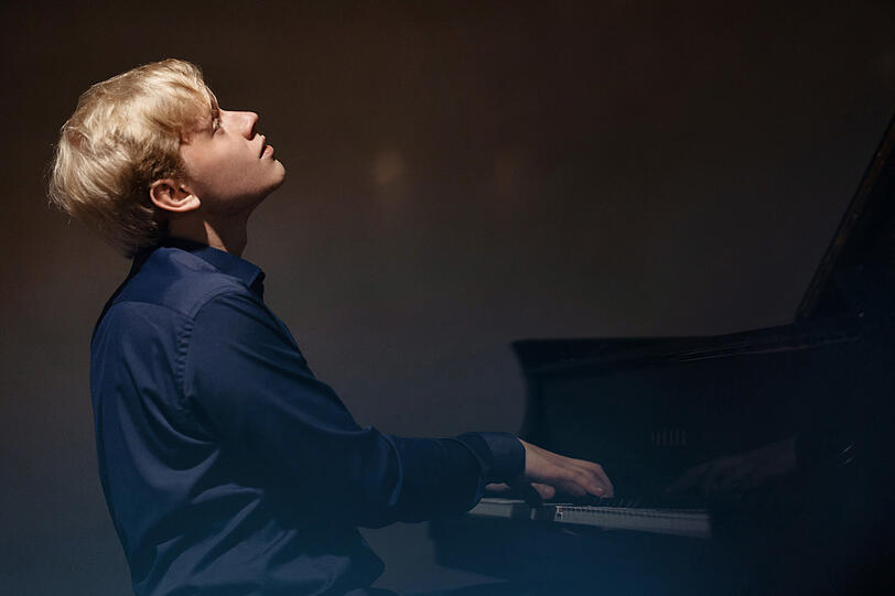Der Pianist Alexander Malofeev.