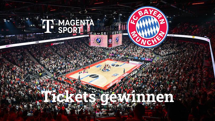 Gewinnen Sie Tickets für das Heimspiel der Bayern-Basketballer gegen Oldenburg. Gewinnen Sie Tickets für das Heimspiel der Bayern-Basketballer gegen Oldenburg.