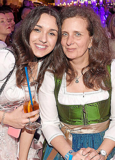 Schöner Nachwuchs: Arabella Pongratz mit Tochter Ramona.