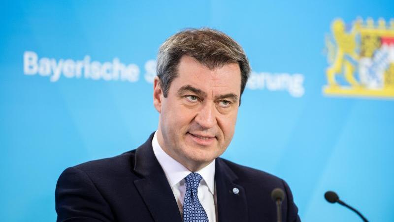 Markus Söder (CSU), Parteivorsitzender und Ministerpräsident von Bayern, spricht auf einer Pressekonferenz. Foto: Matthias Balk/dpa Markus Söder (CSU), Parteivorsitzender und Ministerpräsident von Bayern, spricht auf einer Pressekonferenz. Foto: Matthias Balk/dpa