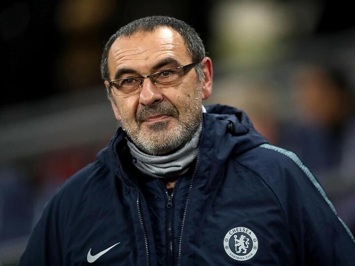 Maurizio Sarri, Trainer von FC Chelsea. Nick Potts/PA Wire/Archiv Foto: Nick Potts