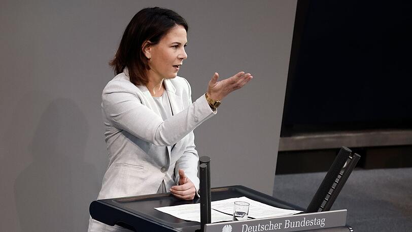 Außenministerin Annalena Baerbock äußerte sich zu Leopard-Lieferungen anderer Länder.