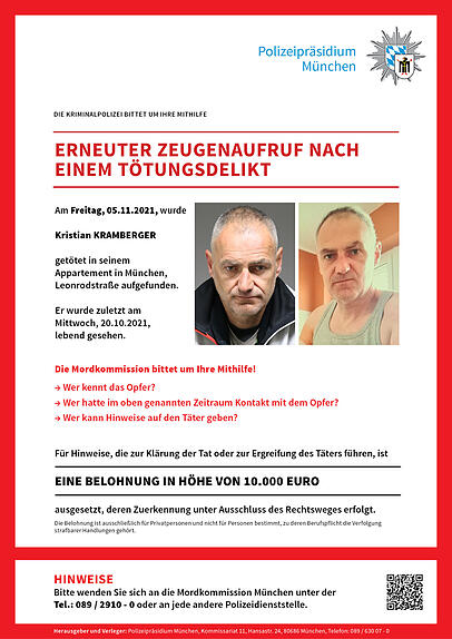 Kristian Kramberger wurde vor rund einem Jahr tot in seiner Wohnung aufgefunden. Wer hat ihn umgebracht? Kristian Kramberger wurde vor rund einem Jahr tot in seiner Wohnung aufgefunden. Wer hat ihn umgebracht?